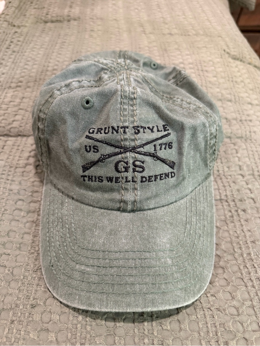 Grunt Style Men’s Military Green hat - NWOT